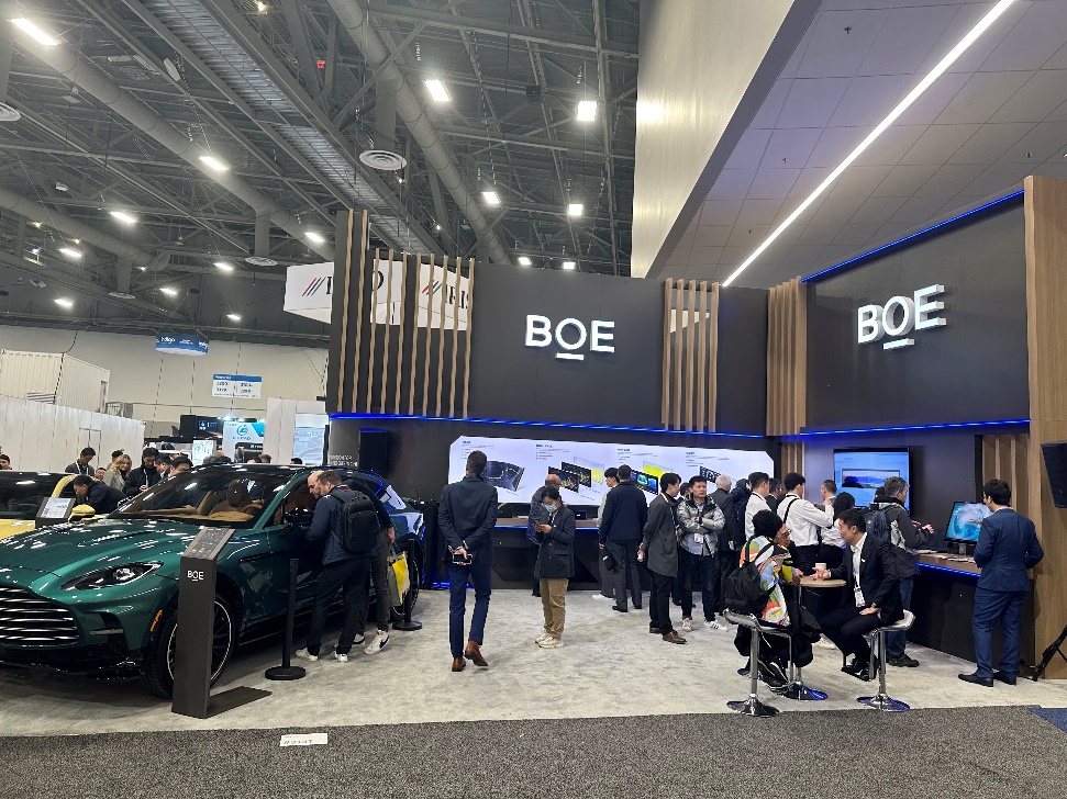 BOE(京东方)前沿显示技术闪耀CES 2024 携手伙伴共启创新智慧生活